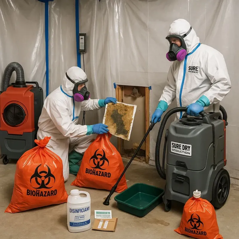 Contaminated Water Handling Protocols process in Eagle Lake, WI