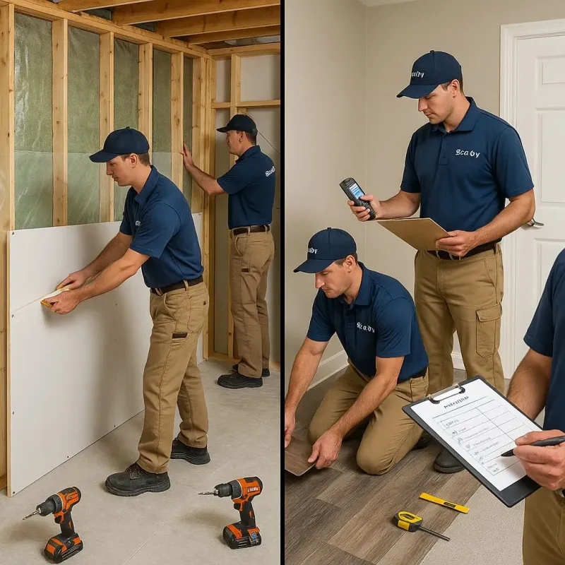 Repairs and Reconstruction process in Eagle Lake, WI