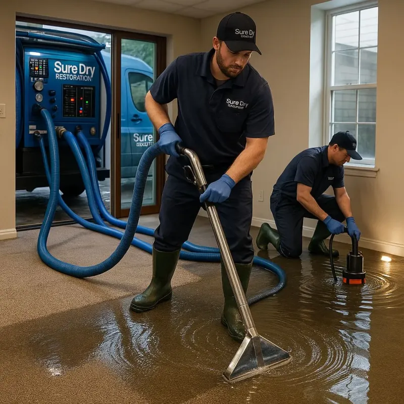 Water Extraction and Removal process in Eagle Lake, WI